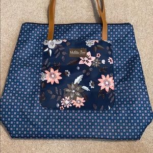 Matilda Jane Extra Credit Zip Tote Bag